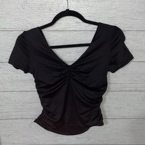 Cropped forever 21 shirt